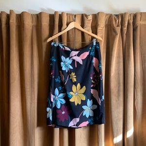 MIDI Floral Skirt